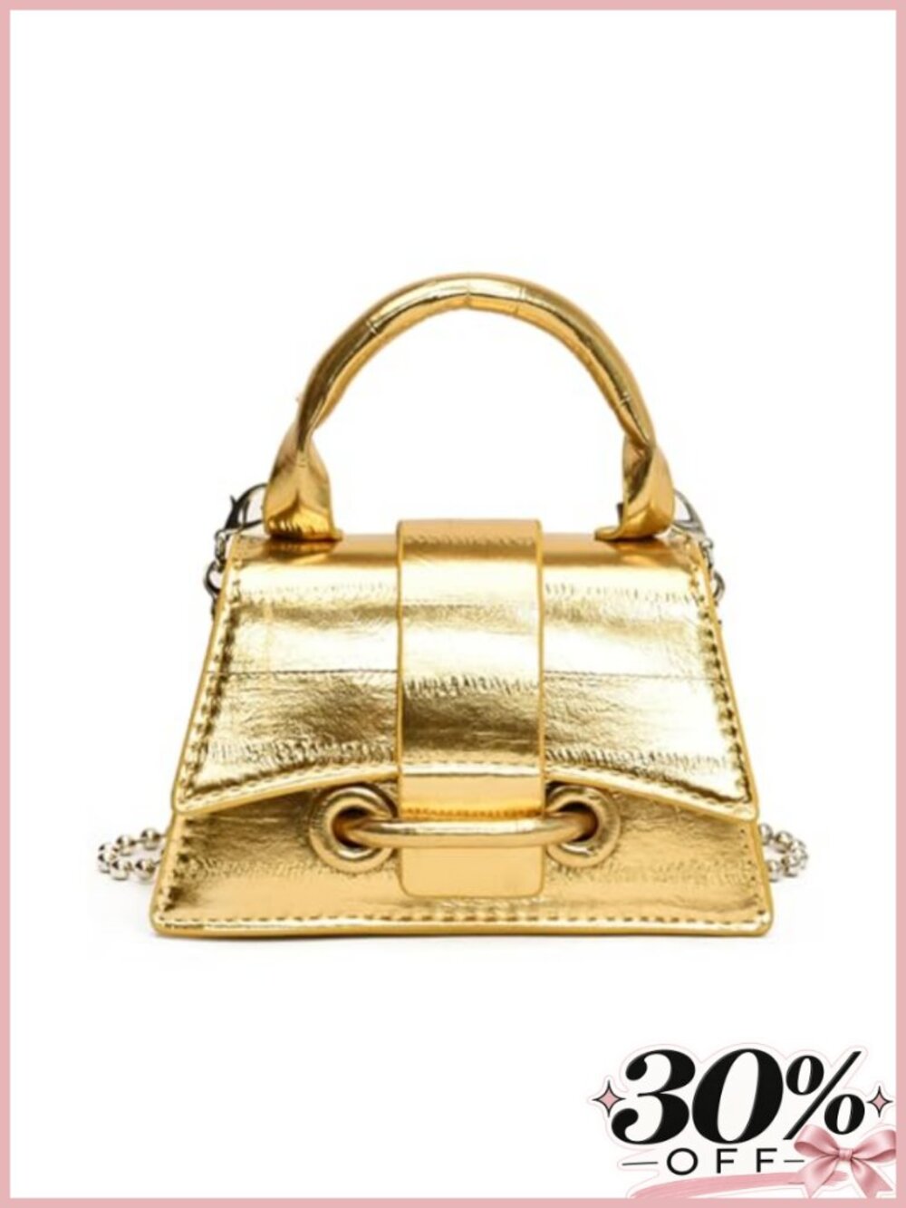 Mini Crossbody Handbag Small Cute Purse Tiny Clutch Top Handle Shoulder Bag